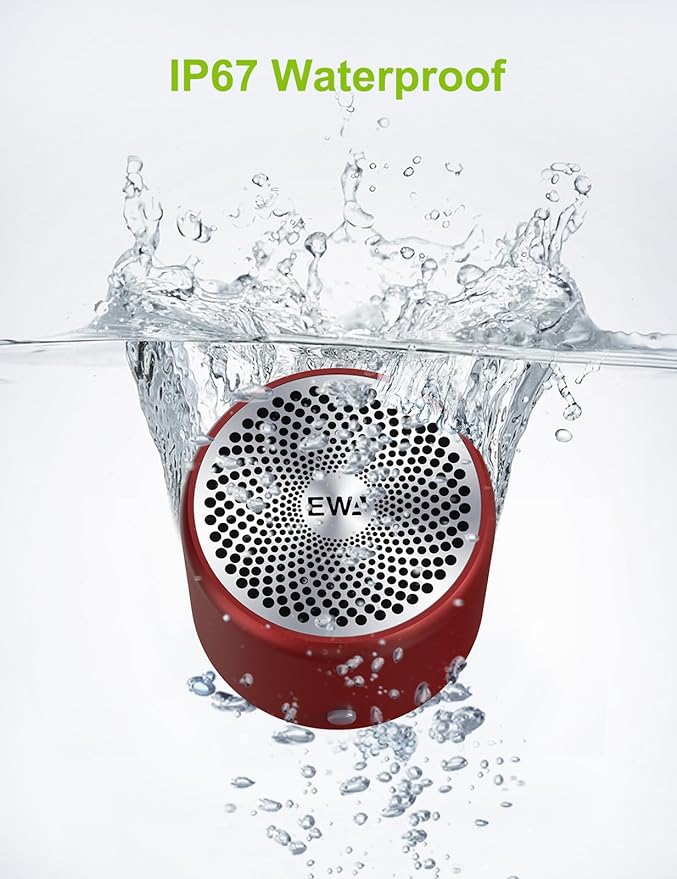EWA Travel Case Packed, A106 Pro Portable Bluetooth Speaker
