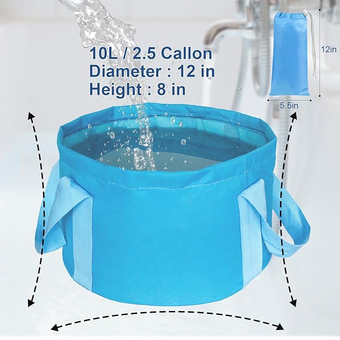 Ionic Detox Foot Bath SPA Machine, Ionic Cleanse Detox Foot Bath Spa Machine, Ionic Foot Bath Detox Machine with Blue Bucket for Health Care Personal Home Travel