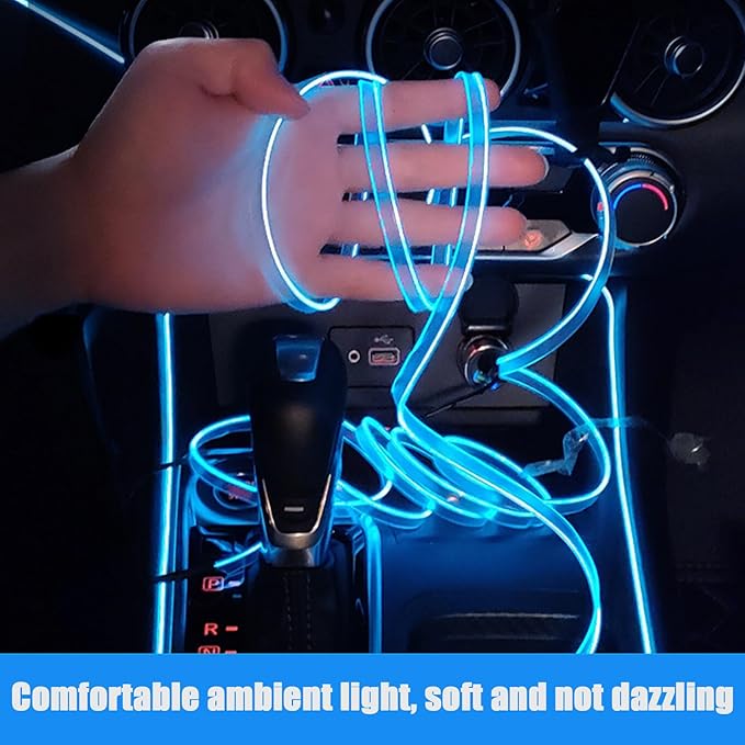 Car Interior Lights for Mercedes-Benz EQT EQV E420 V447 LED Car Interior Atmosphere Lamp Car Ambient Lighting Kits,Purple