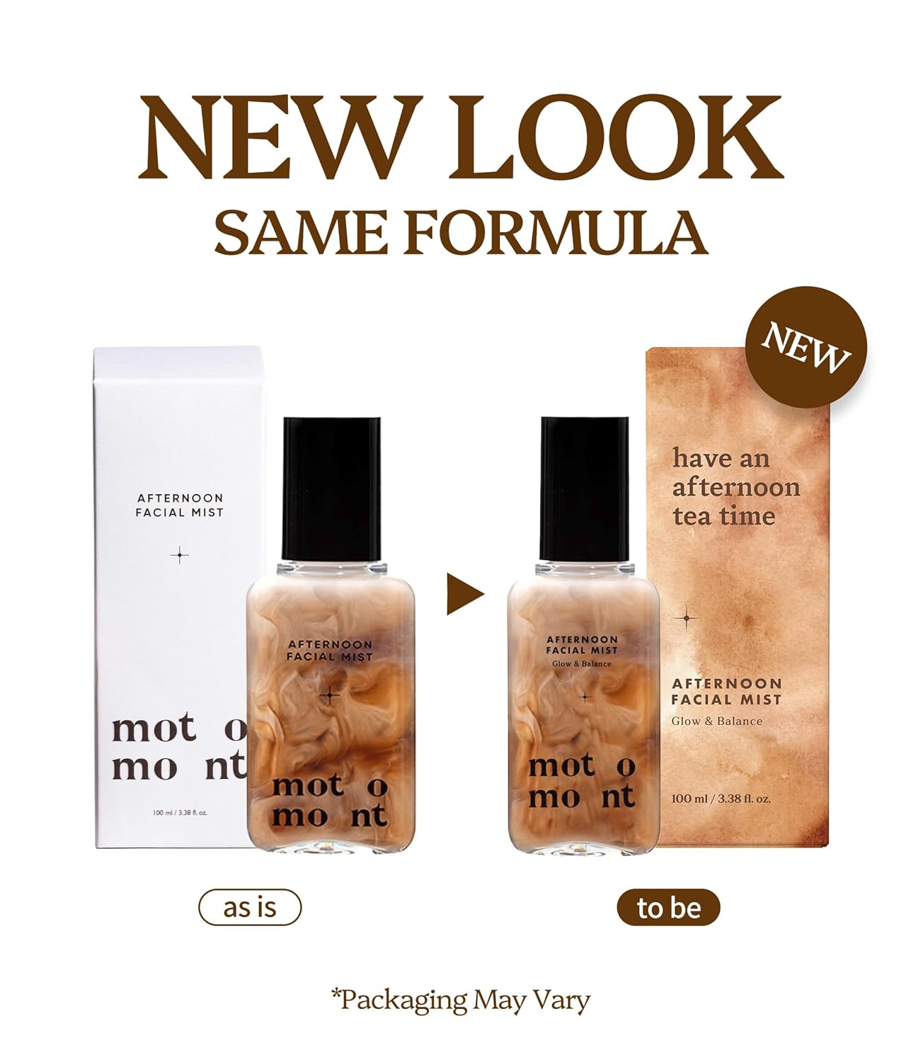 Milk Tea Dewy Skin Mist | Hydrating & Makeup Setting Spray | Dewy Finish - 2x Better Moisturizing Effect - Refreshing Korean Skincare 3.38 fl oz
