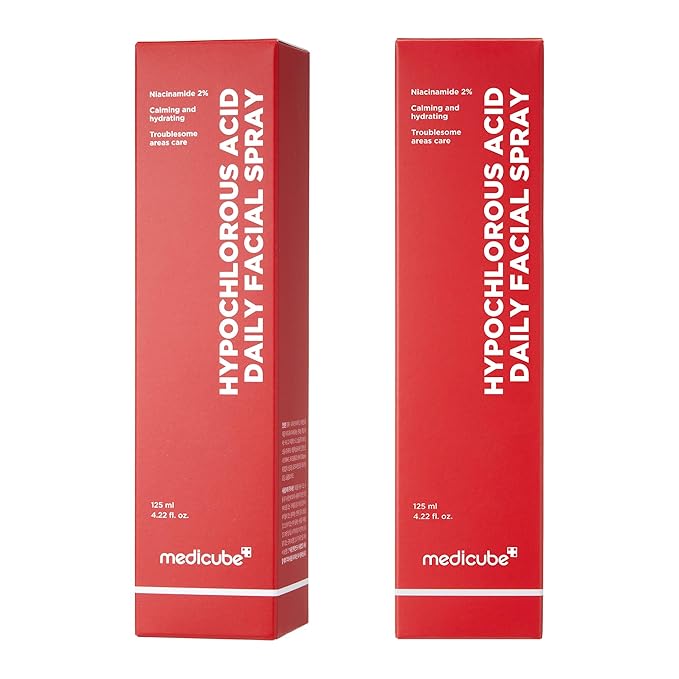 medicube Power Soothing Spray, Hypochlorous Acid Spray For All Skin Types, Delicate Skin Daily Solution & Post-Sun Care, HOCI Facial Mist for Soothing & Calming , Korean Skincare, 4.22 fl.oz