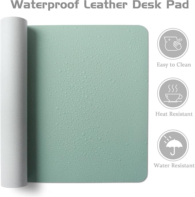 Aothia Leather Desk Pad Protector