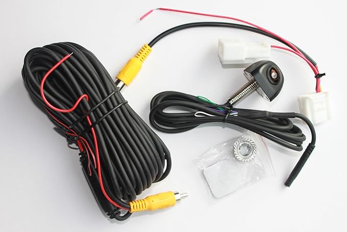 Rear Backup Camera Kit for Toyota Camry, Corolla, Prius and More (2012-2014) - (Color: Black)