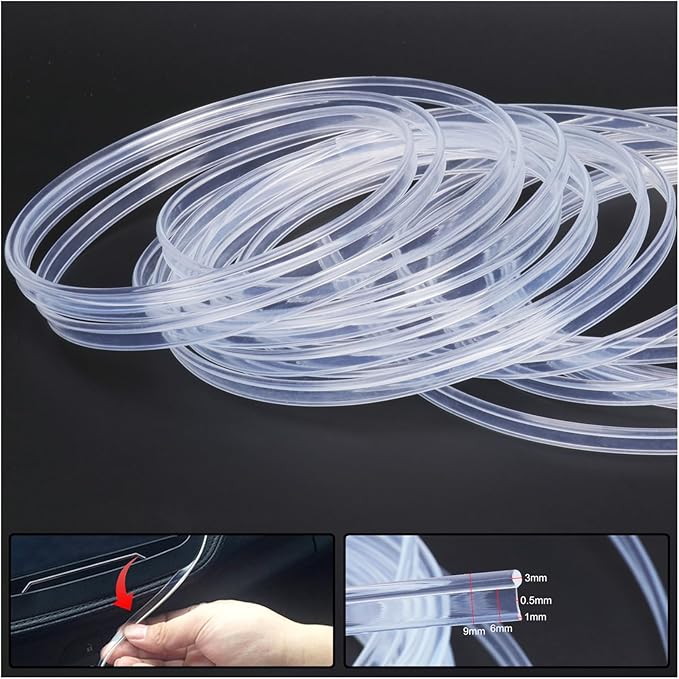 Optic Fiber Waterproof Car Side Glow LED Illumination Optic Fiber Band Car Interior Atmosphere Neon Cold Lights 8 Meters (26.25ft)
