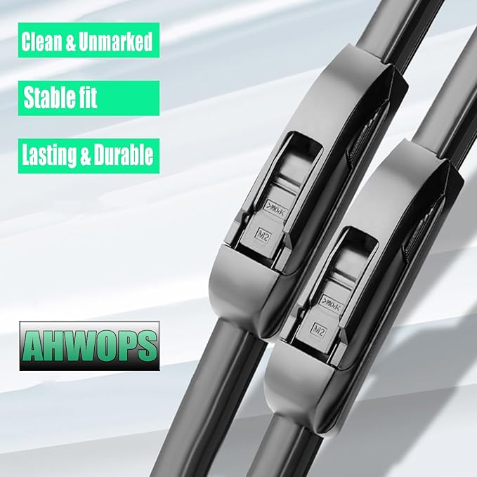 OEM All Season Wiper Blades for 2002-2012 Jeep Liberty,2000-2006 Toyota Tundra Wiper Blades, Genuine Replacement (19 inch + 19 inch) For My Car