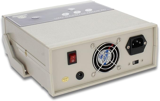Ionic Foot Bath Detox Machine Birthday Gift Professional Negative Hydrogen Ion Foot Detoxification System with 2 Detox Arrays Far Infrared Wrist Strap Waist Belt Storage Case