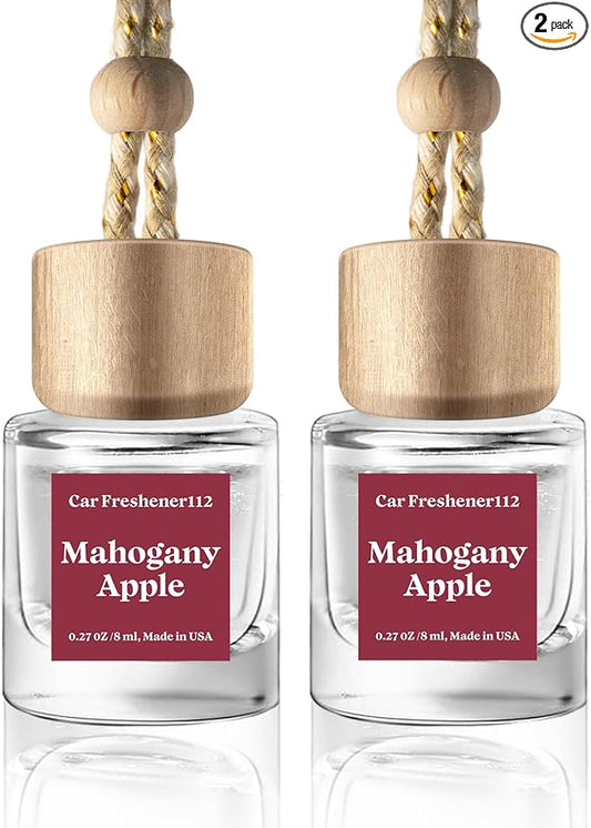 Car Air Freshener Hanging,Cute Air Diffuser for Car, Long Lasting Car Air Fresheners, Car Fresheners for Women, Made in USA (2 Pack)