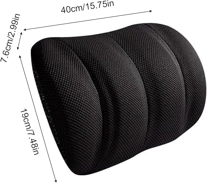 1 Piece Automotive Seat Lumbar Support Pillow for Chevy Chevrolet Suburban 2021-2024 2025 2026, Driving Lower Back Cushion Ergonomic Orthopedic Posture Rest
