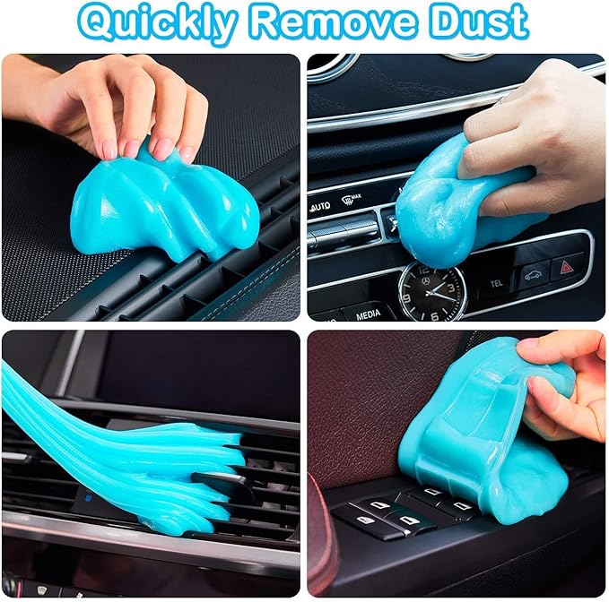 Car Cleaning Gel for Chevrolet Camaro 2000-2025, 200g × 2 Pack Car Interior Cleaner Slime, Auto Detailing Tools, Auto Dust Car Crevice Cleaner