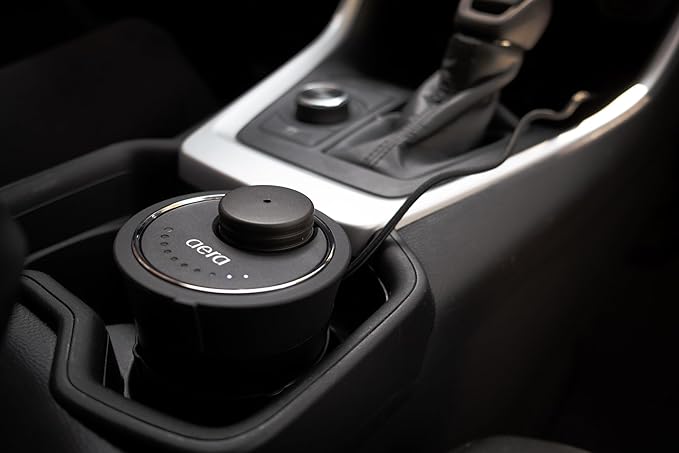 Aera Go New Car Fragrance Scent Refill - Notes of Leather and Oud - Works with the Aera Go Diffuser for Car