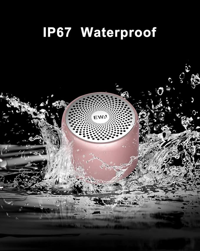 EWA A106 Portable Mini Bluetooth Speaker, Enhanced Bass and High Definition
