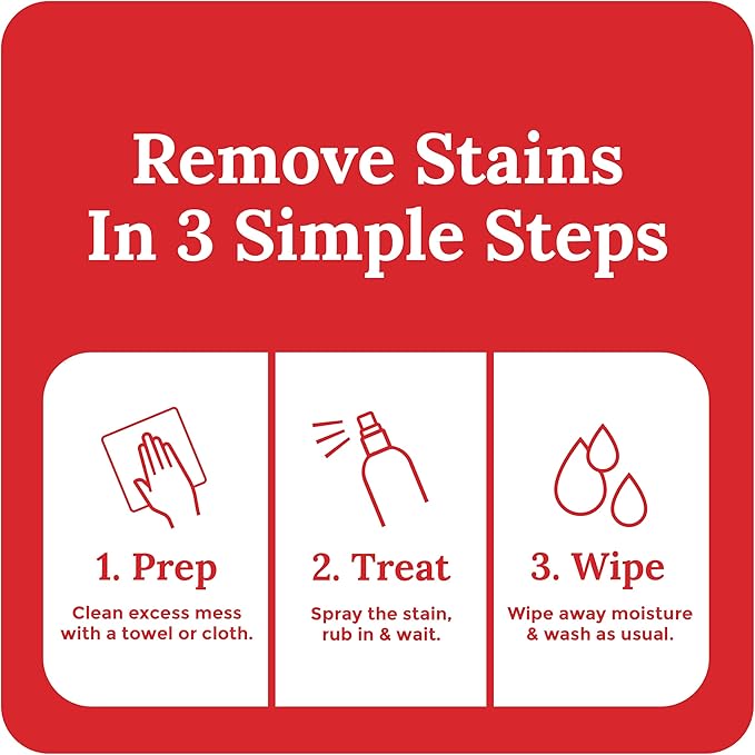 Emergency Stain Rescue Stain Remover Spray - Carpet Cleaner Spray - Wine & Coffee Stain Removal - 16 Fl Oz (Pack of 1)