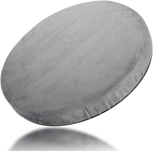 360 Rotating Car Seat Pad Revolving Swivel Seat Cushion for Elderly Stool Cushions Round Bar Stool Cushions Wheelchair Pad for Seniors Office 15.35" Diameter