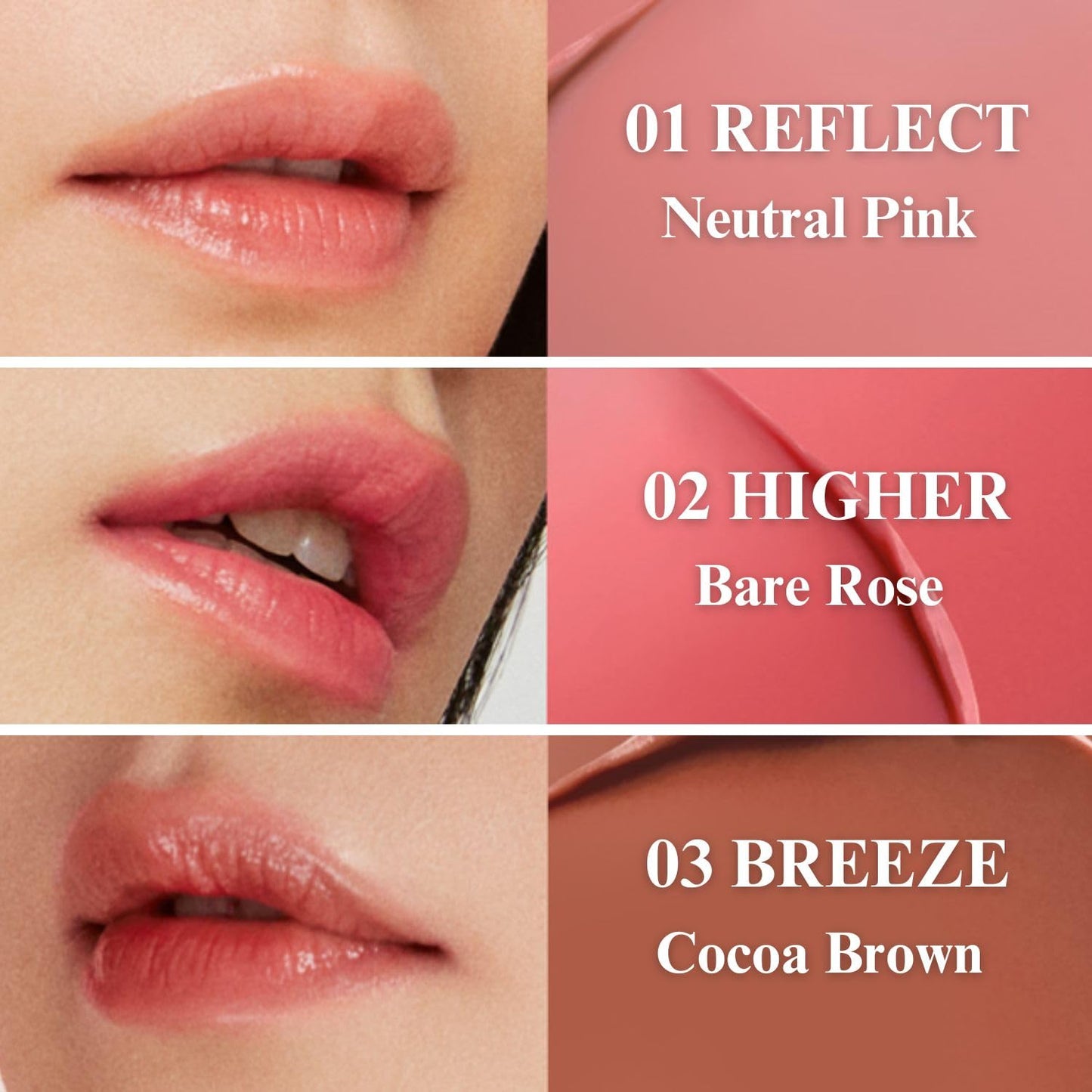EGLIPS Lip & Cheek Glow Balm - Multi-Use Tinted Melting Balm Blush for Lips & Cheeks Builable and Blendable Texture (05 WAVY, 0.18 oz)