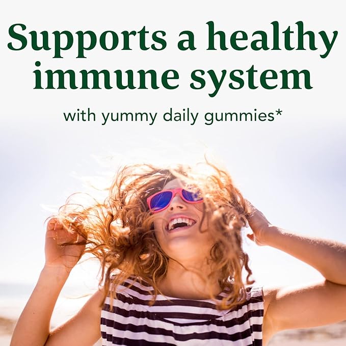 MegaFood Elderberry Immune Support Supplement - Vegan Elderberry Gummies for Adults - Made with Zinc and Real Food - Pectin-Based, Gluten-Free, USDA Organic - 54 Gummies, 27 Servings