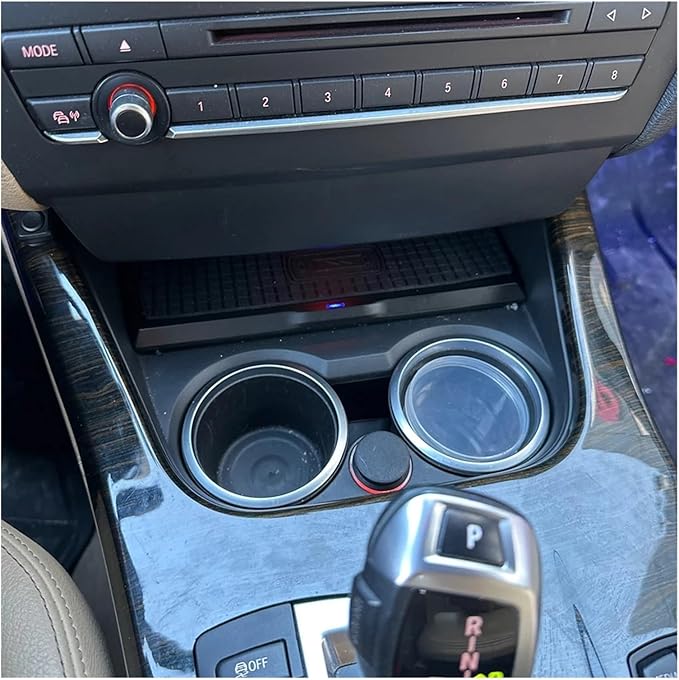 Phone Holder 15w Wireless Charging Pad Mat Fit for BMW X3 F25 X4 F26 2011 2017 Car Charger Holder Mobile Mount Charge Accessories Practical(Color:for X3 X4 2014-2017)