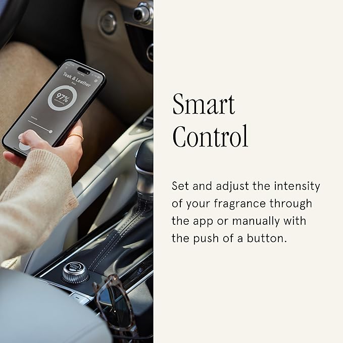 Pura & Brooklyn Candle Studio - Car Scent Refill for Pura Car Diffusers - Premium Fragrance for Smart Diffuser - Long Lasting, up to 30 Days of Scent - Sunday Morning