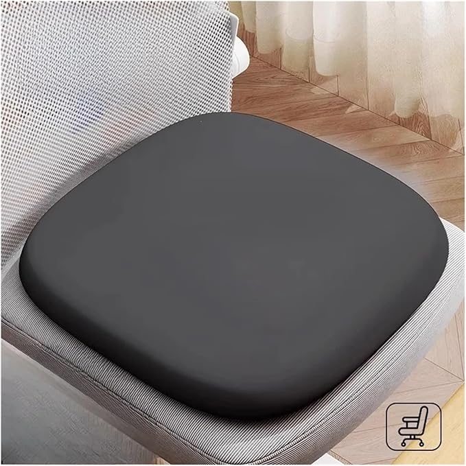 Memory Foam Car Seat Cushions with Lumbar Support - Cool and Breathable Comfort for Car and Office Use(B,35x35cm)