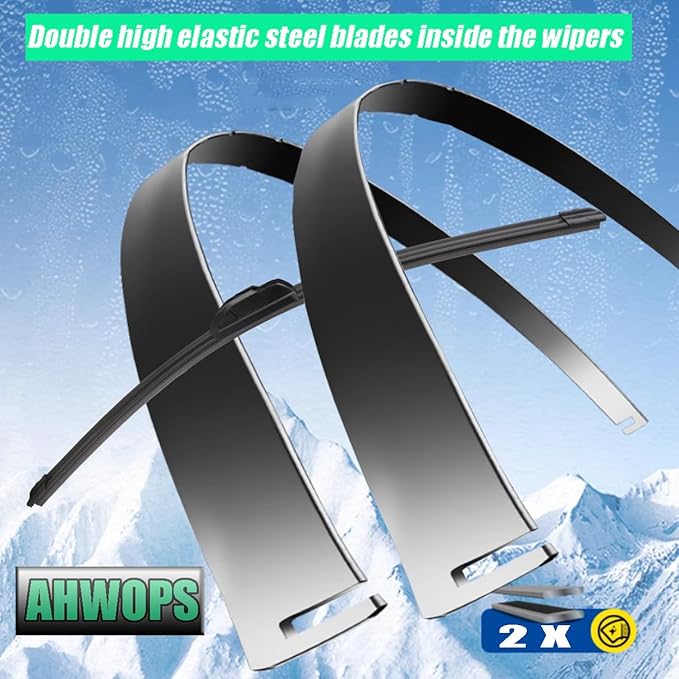 3 Wiper Front and Rear Wiper Blades for Audi Q7 2016-2023, Audi SQ7 2017-2023, OE Original Style (27″/20″ Front/15″ Rear) For My Car