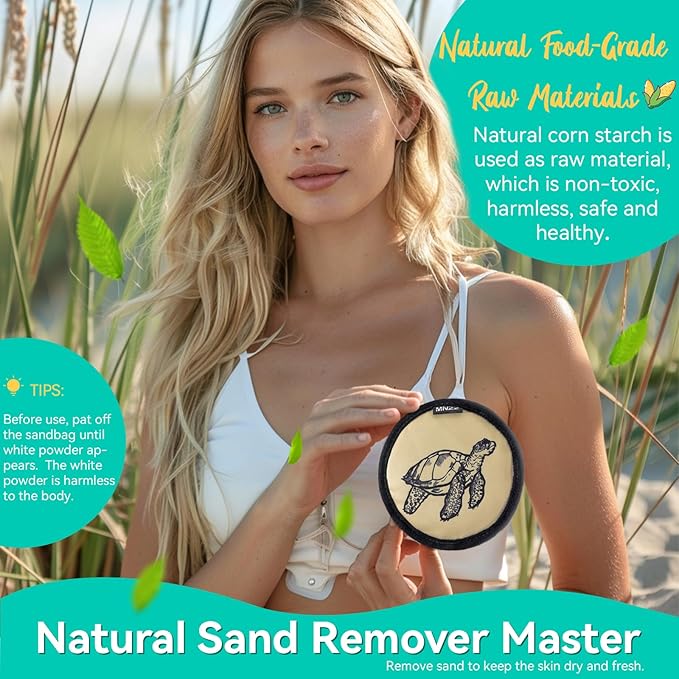 Beach Sand Remover Sand Eraser Kids Women Men Family 2024 Summer Vacation Essentials Cruise Must Haves Day Travel Accessories Supplies Gear Stuff Necessities Items Thing Gadgets Wear Needs Gift 3Pcs
