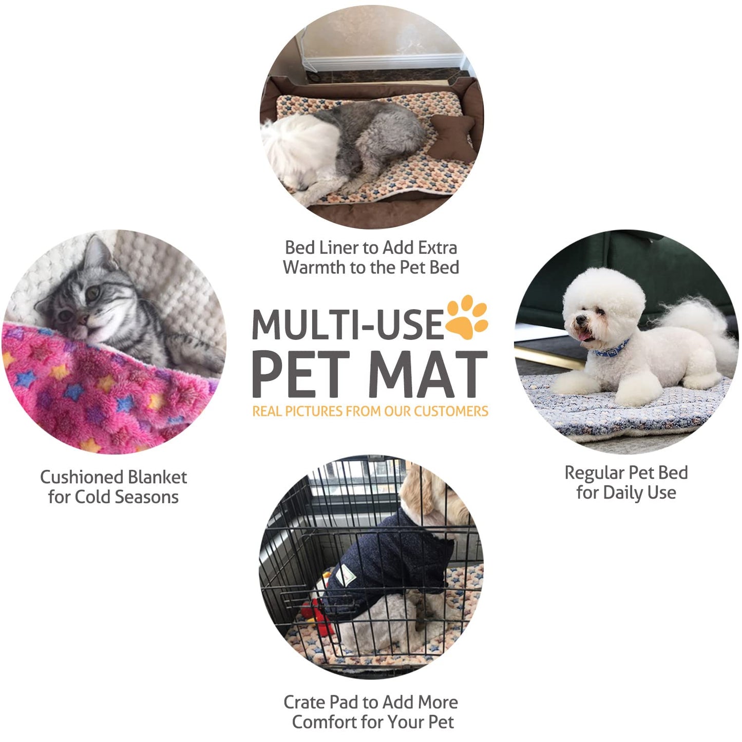 Mora Pets Dog Bed Crate Pad Ultra Soft Pet Bed with Cute Star Print Washable Crate Mat for Large Medium Small Dogs Reversible Fleece Dog Crate Kennel Mat Cat Bed Liner 21 x 12 inch Pink