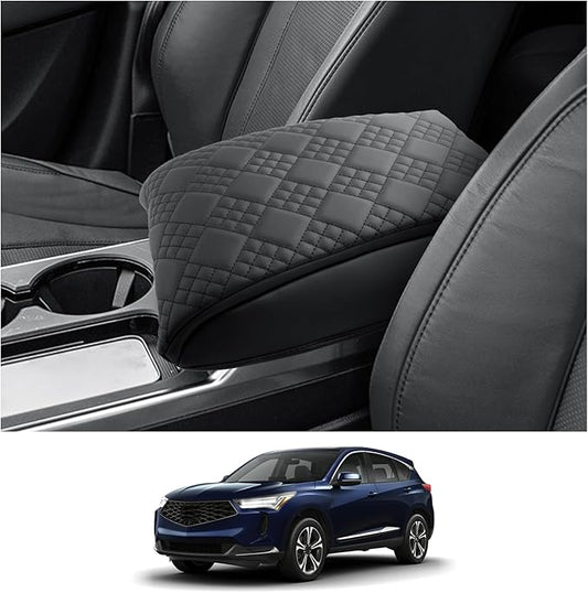 CDEFG for 2026 RDX Center Console Cover for 2025 2026 RDX Accessories Armrest Pad Middle Console Pad Arm Rest Cushion Leather Cover