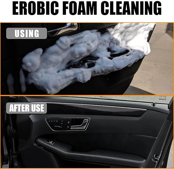 Foam Cleaner for Car, Foam Cleaner All Purpose, Foam Cleaner for Car Interior, Multi-Purpose Car Upholstery Cleaner for Car Seats Leather (5PC)