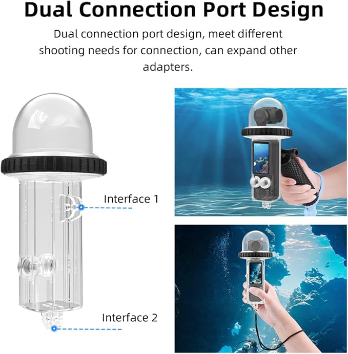 Generic 40M/131FT Dive Case Compatible