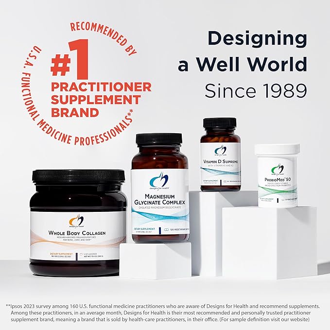 Designs for Health Methylated Vitamin B Complex - Vitamin B Supplements with B12 Vitamins, B1, B3, Niacin, B6, Folate & Biotin - Methylated Multivitamin for Metabolic + Heart Health (120 Capsules)