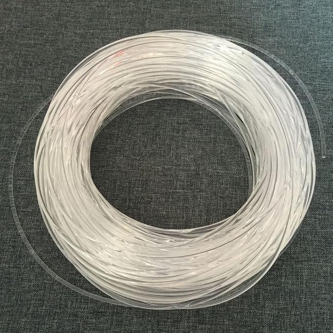 Raysell 2mm Car Home LED Lighting Decoration PMMA Side Glow Fiber Optic Cable DIY 50 Meter Length