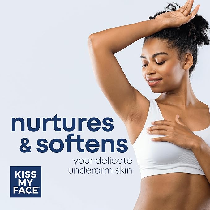 Kiss My Face Active Life Fragrance Free Deodorant, Aluminum Free Deodorant For Women And Men, With Added Grapefruit Seed Extract, Rosemary And Sage, 2.48 Oz Stick, 6 Pack