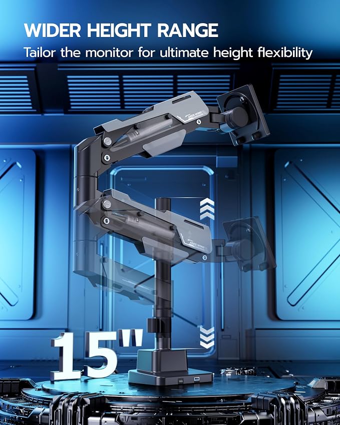 ARES WING Single Monitor Mount