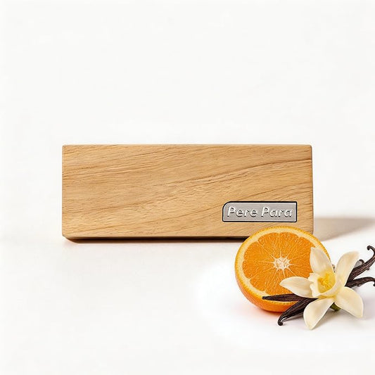 4 Packs Citrus Scented Natural Wood Vent Clips,【Brighten Cabin Mood】 Odor Refresh Car Scents Air Freshener Refills, Long Lasting Fragrance Diffuser, SUV Essentials Gift for Women