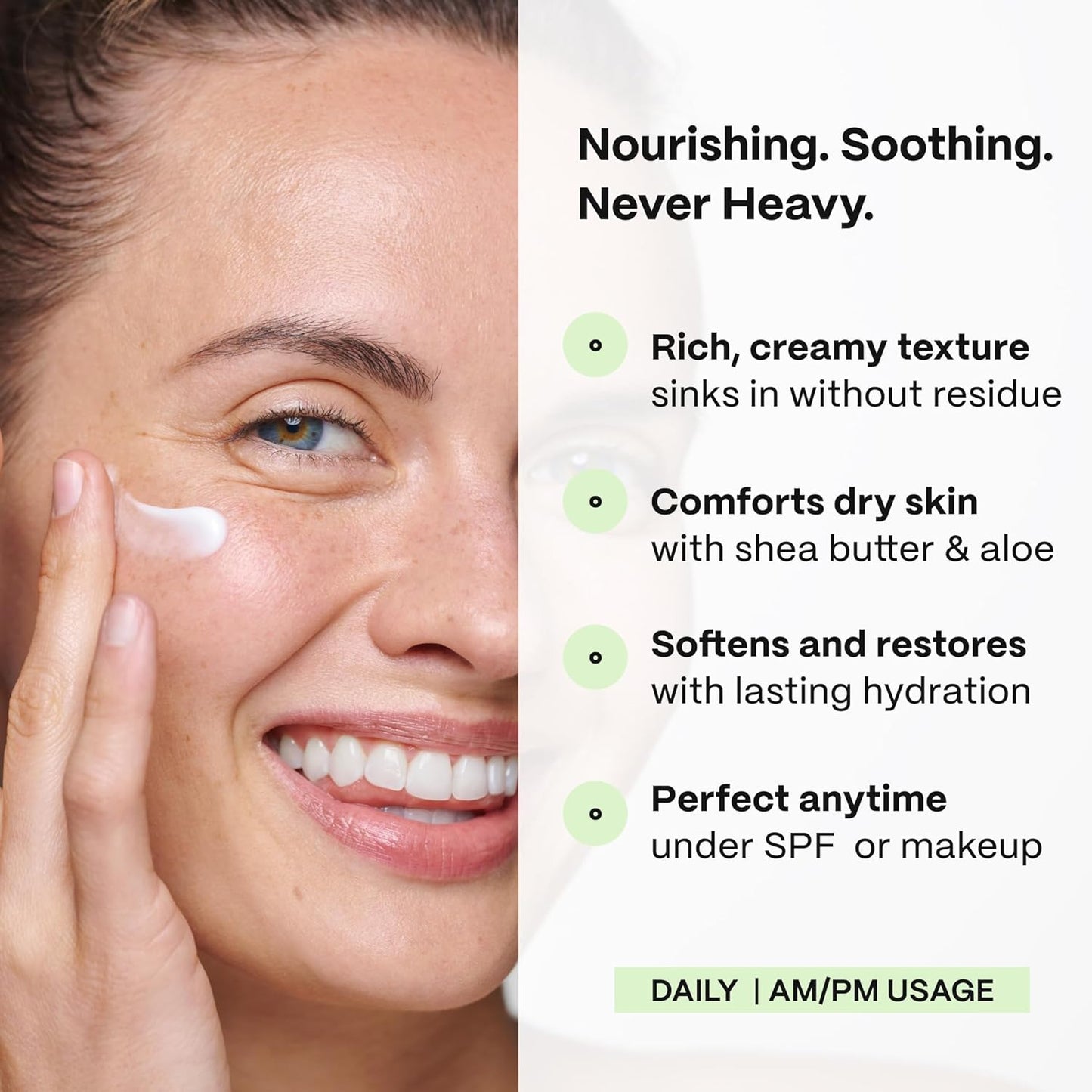 Mad Hippie Face Cream – Age-Defying Face Moisturizer & Skin Tightening Cream with Niacinamide, Advanced Peptides & Argan Oil 1.02 Oz
