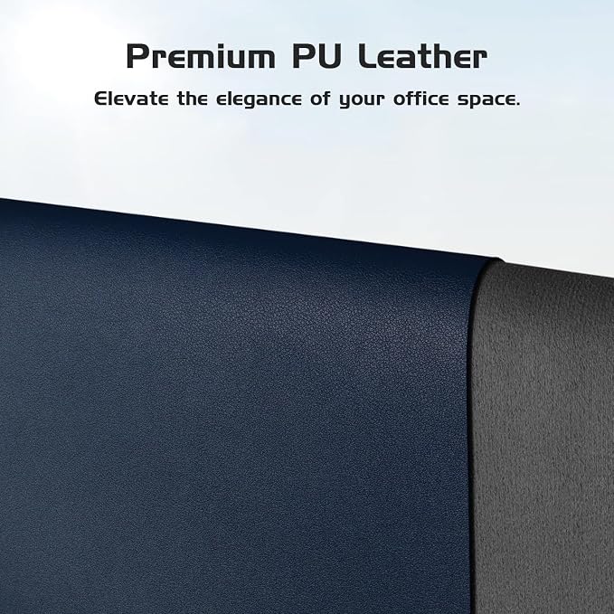 Aothia Leather Desk Pad Protector, Office Desk Mat, Large Mouse Pad, Laptop