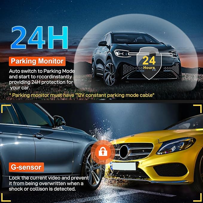 Mangoal 4K Dash Cam Custom Fit for Jeep Grand Cherokee 2016 2017 2018 2019 2020 2021, Grand Cherokee WK 2022 (Model C), Laredo Laredo X Overland Summit Trackhawk, OEM Look, WiFi & App,128GB Card