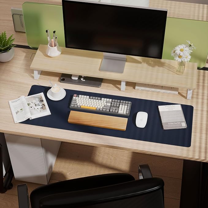Aothia Leather Desk Pad Protector