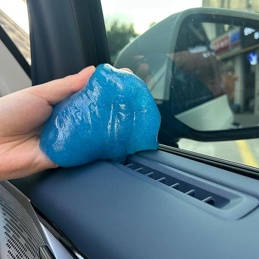 3-Pack Car Cleaning Gels Car Interior Cleaner Putty Slime Auto Detailing Tools Universal Dust Removal Cleaning Kit for Car Accessories Vents 3C Office Scented Lavender