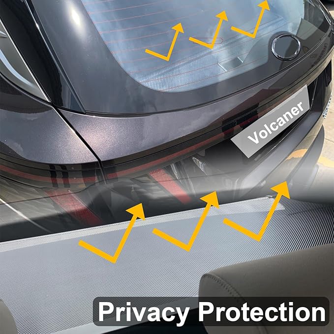 Cargo Cover for Hyundai Tucson 2026 2025 Accessories 2024 2023 2022(Canvas),Retractable Trunk Cover Organizer Security Shielding Shade Tonneau Cover for Hyundai Tucson Accessories