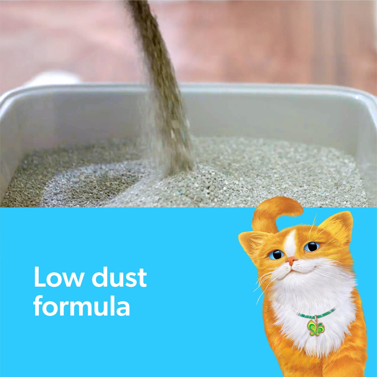 Fresh Step Advanced Clumping Litter with Febreze Freshness with Gain Scent, Fights Odor on Contact, 37 lbs. (2 x 18.5 lb. Box) (Package May Vary)