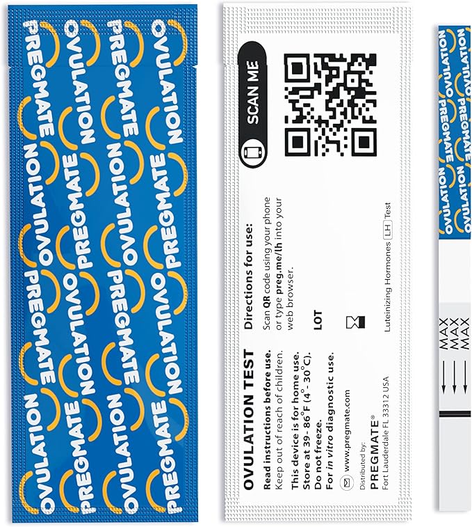 Pregmate Ovulation Test Strips (60 Count)