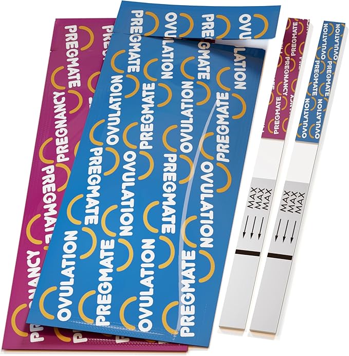 Pregmate 50 Ovulation and 20 Pregnancy Test Strips