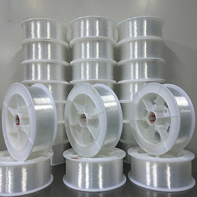 Ultra-Bright PMMA Plastic End Glow Optical Fiber Light for Fiber Optic Star Ceiling Light lamp Starlight Headliner kit for car Home(0.039in diameter/4921ft Per roll)