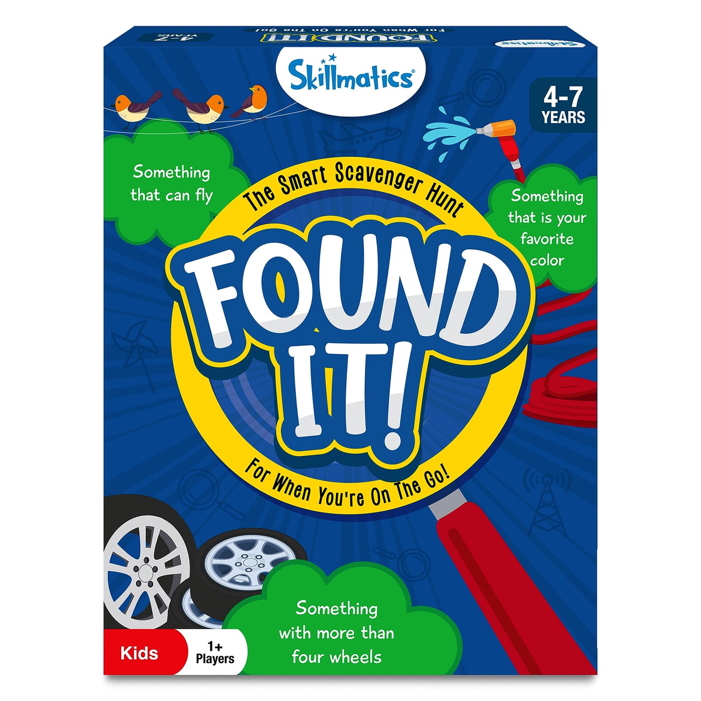 Skillmatics Outdoor Scavenger Hunt Card Game - Found It, Learning Toys, Educational, Gifts for Kids, Boys, Girls and Families, for Ages 4, 5, 6, 7, Perfect for Home, School, Playdates