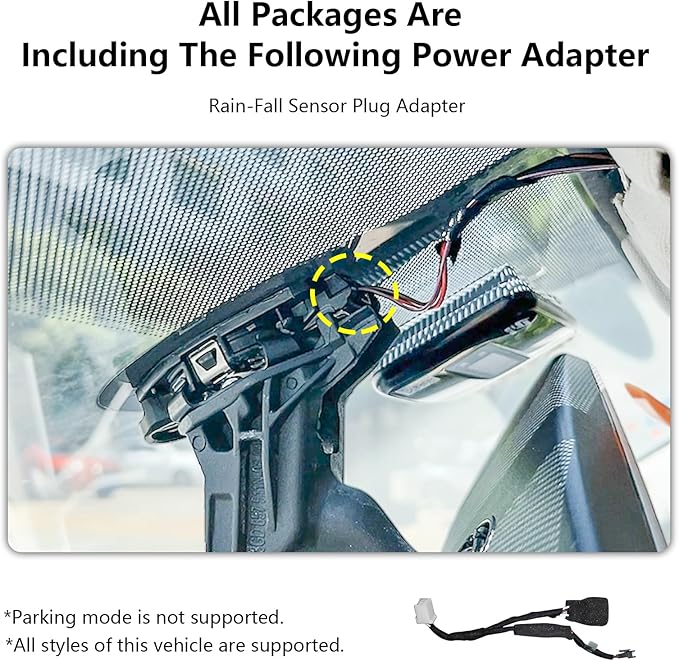 Front 4K & Rear 1080p Dash Cam Custom fit for Volkswagen Tiguan 2018-2024 Gen2 AD/BW (Model A Black), Integrated OEM Look, UHD 2160P Video, App & WiFi, Loop Recording, Easy to Install, GPS, 128GB Card