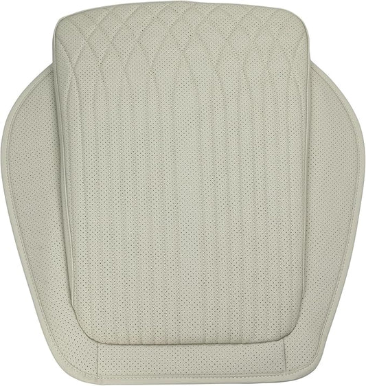 Car Seat Cushion Fit for BMW Accessories Front and Rear Seat Pad for Car Driver Seat Office Chair Off-White(1PC)