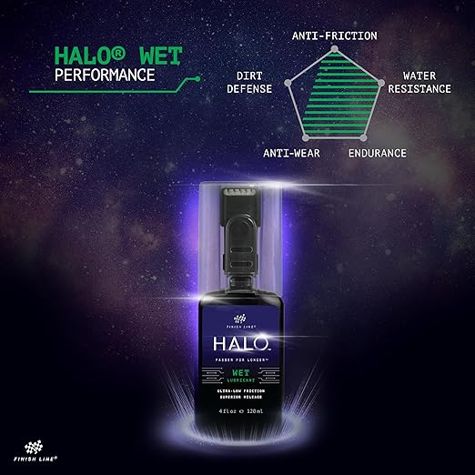 Halo HOT Wax Bike Chain Lubricant | Premium Bicycle Care for Extended Drivetrain Performance Efficiency | Double Boil Bag with Wax Pellets and Immersion Tool, 600g / Net Wt. 1.3 Lb