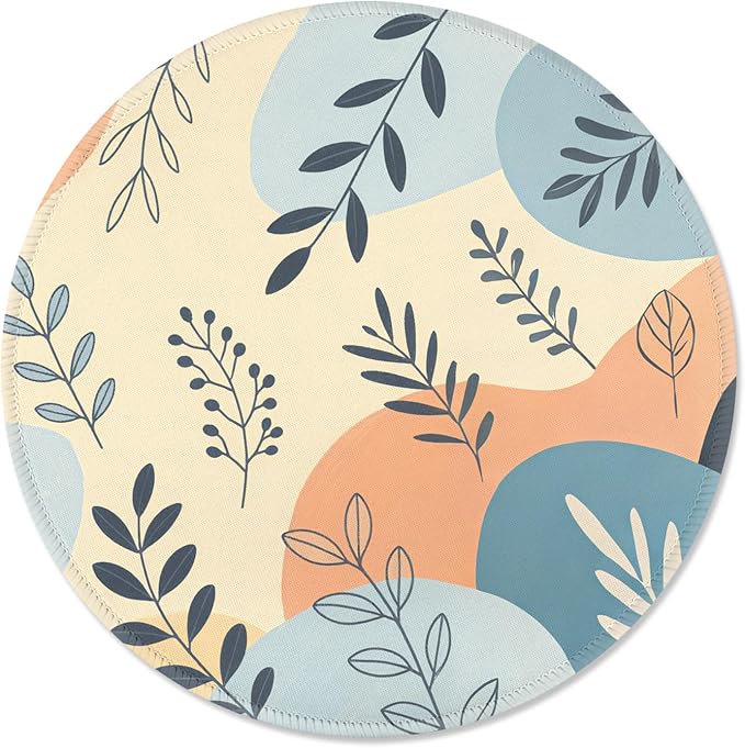 ITNRSIIET Mouse Pad Non-Slip Rubber Base Smooth Surface Stitched Edges
