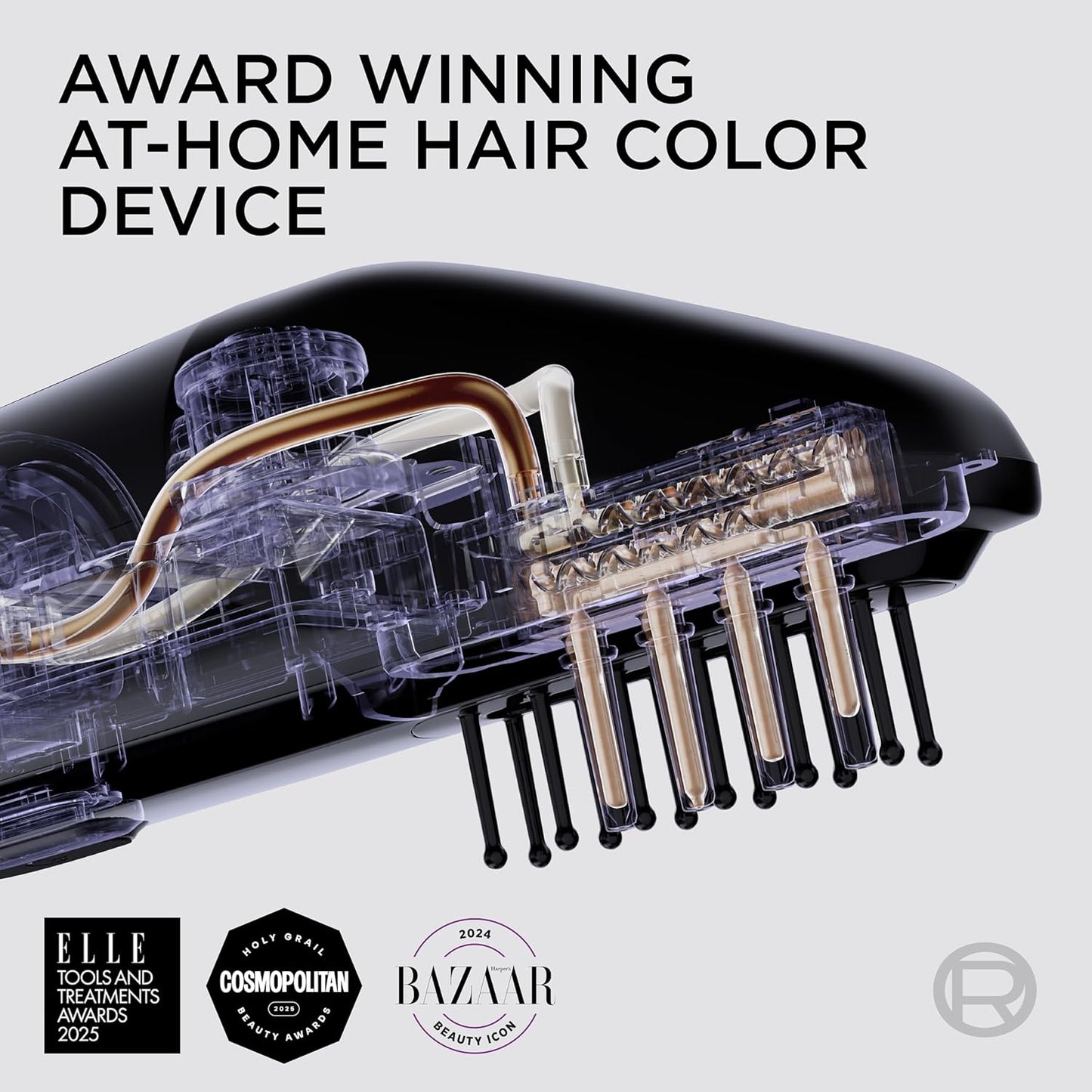 L'Oreal Paris Colorsonic Permanent Hair Dye Coloring Device for Root Touch Up, All Over Color, and Gray Coverage, Mistake-Free Application (Hair Color Cartridge Sold Separately)
