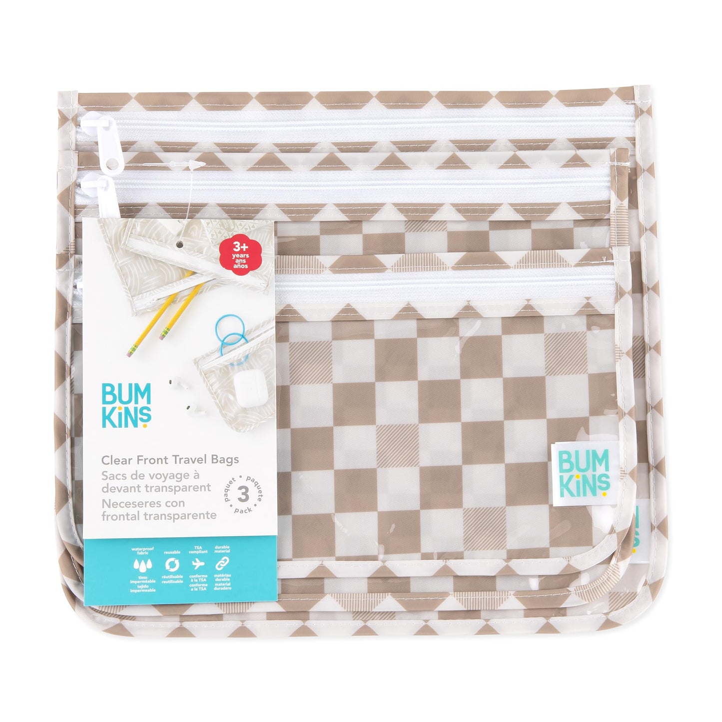 Bumkins, A5 Sand Check, Variety Pack